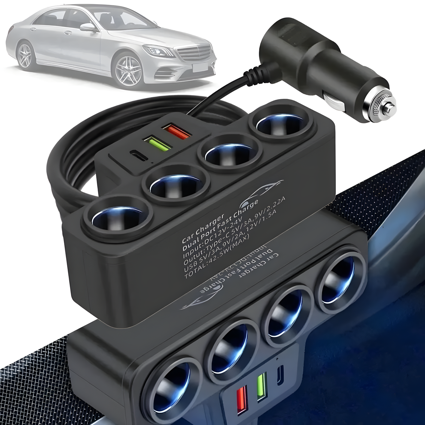 Car Charger Cigarette Lighter