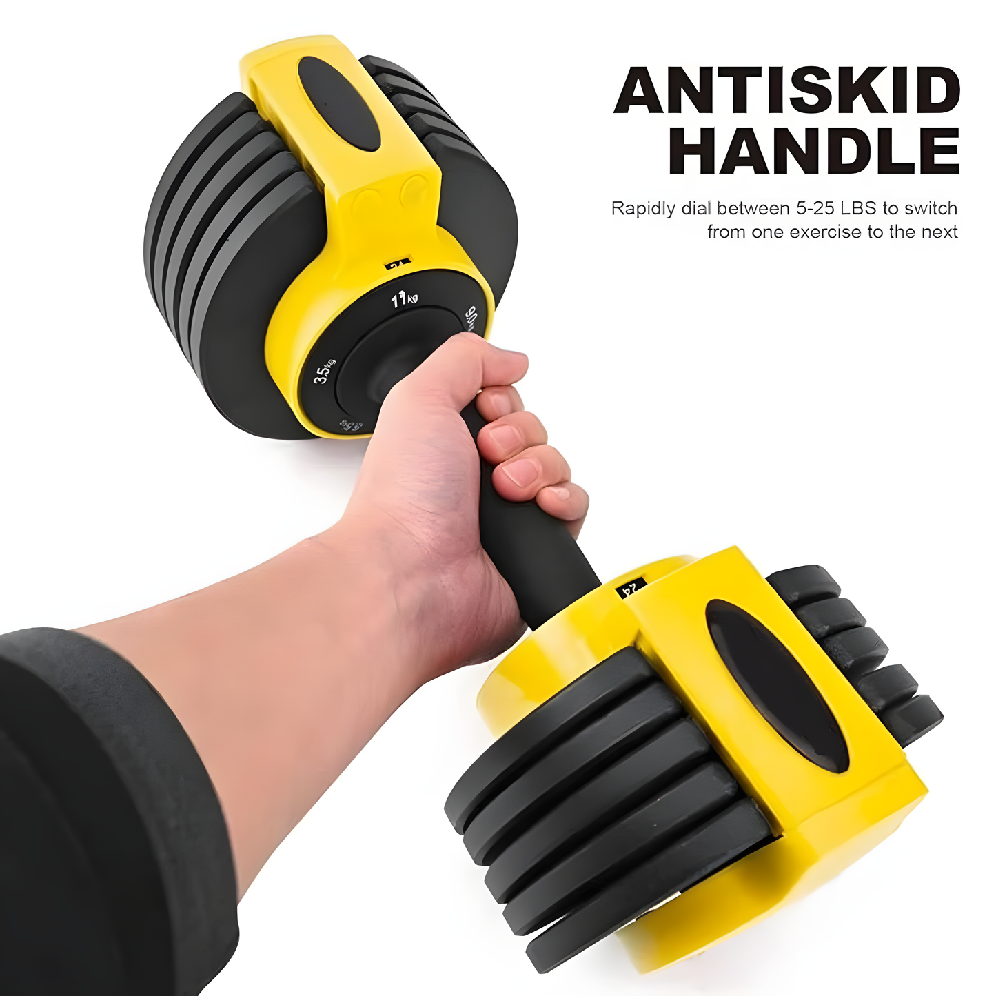 Compact Adjustable Dumbbell ©