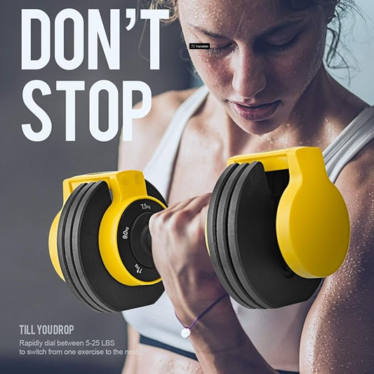 Compact Adjustable Dumbbell ©